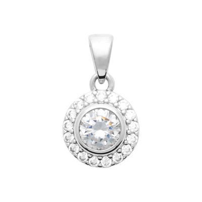 PENDENTIF ARGENT 925 RHODIE OZ