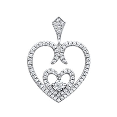 PENDENTIF ARGENT 925 RHODIE OZ MICROSERTI