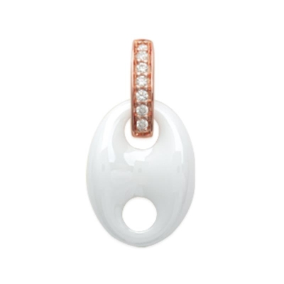 PENDENTIF PL-OR 750 3MIC ROSE OZ CERAMIQUE