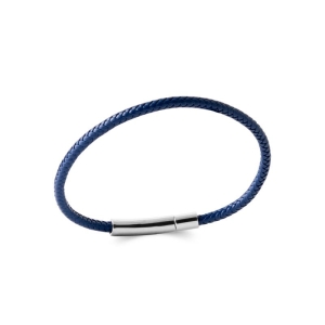 BRACELET ACIER  CUIR