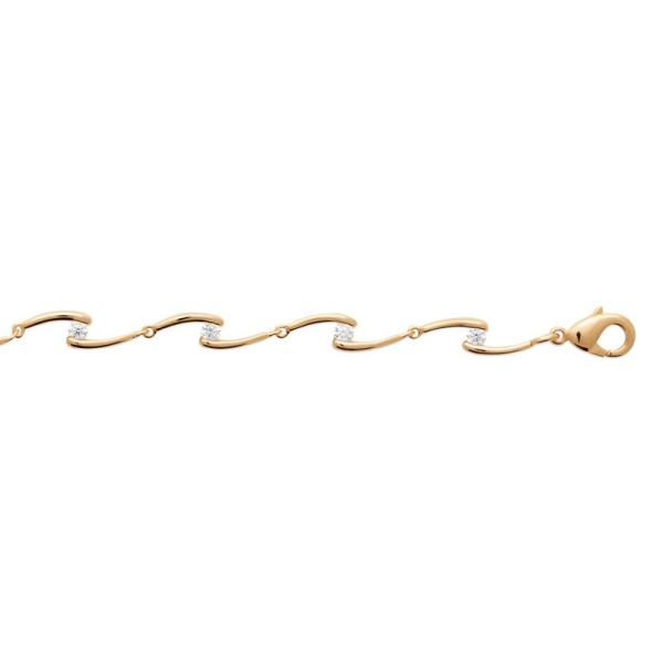 BRACELET PL-OR 750 3MIC OZ