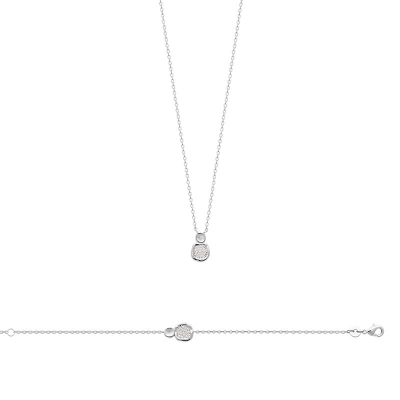 COLLIER ARGENT 925 3MIC OZ