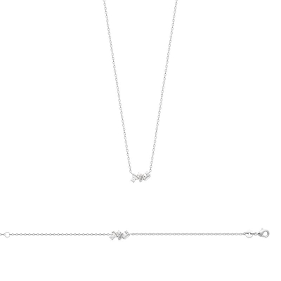 COLLIER ARGENT 925 RHODIE OZ