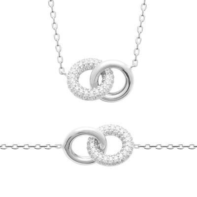 COLLIER ARGENT 925 RHODIE OZ