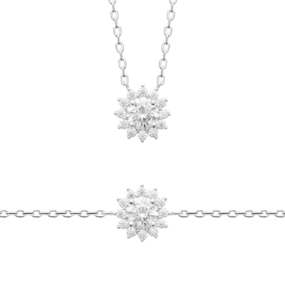 COLLIER ARGENT 925 RHODIE OZ