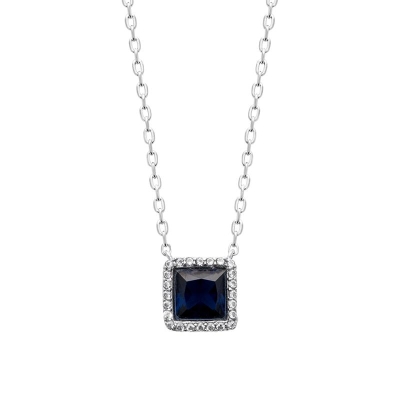 COLLIER ARGENT 925 RHODIE OZ PS