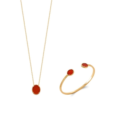 COLLIER PL-OR 750 3MIC AGATE ROUGE