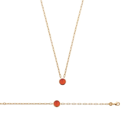 COLLIER PL-OR 750 3MIC AGATE ROUGE