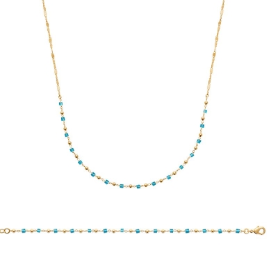 COLLIER PL-OR 750 3MIC CRISTAL