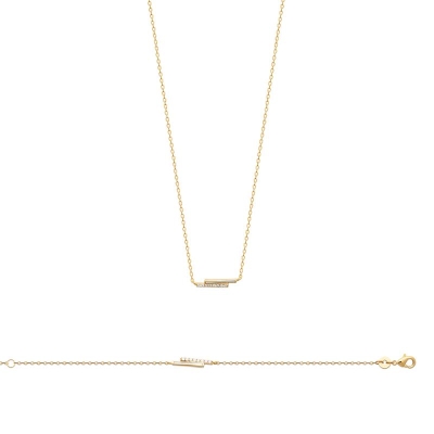 COLLIER PL-OR 750 3MIC NACRE OZ