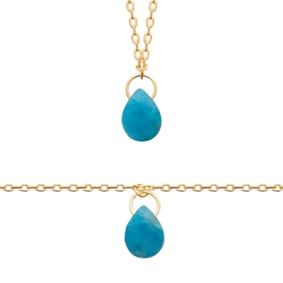 COLLIER PL-OR 750 3MIC APATITE