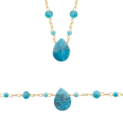 COLLIER PL-OR 750 3MIC APATITE