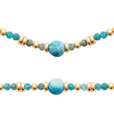 COLLIER PL-OR 750 3MIC APATITE