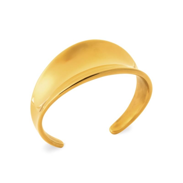 JONC ACIER PVD DORÉ